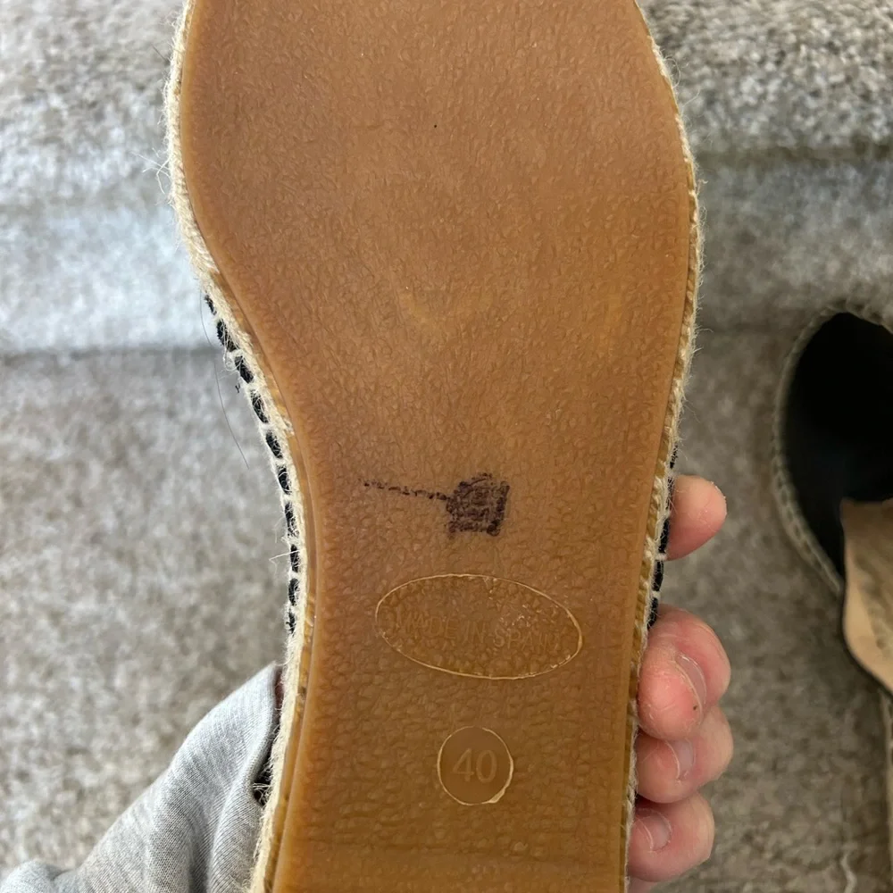 Lovely Black Espadrilles for Women (New. Only tried on.) Reposhing..too small.😩 - Picture 5 of 7